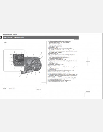 2017 - 2019 outlander phev owners manual rhd and lhd